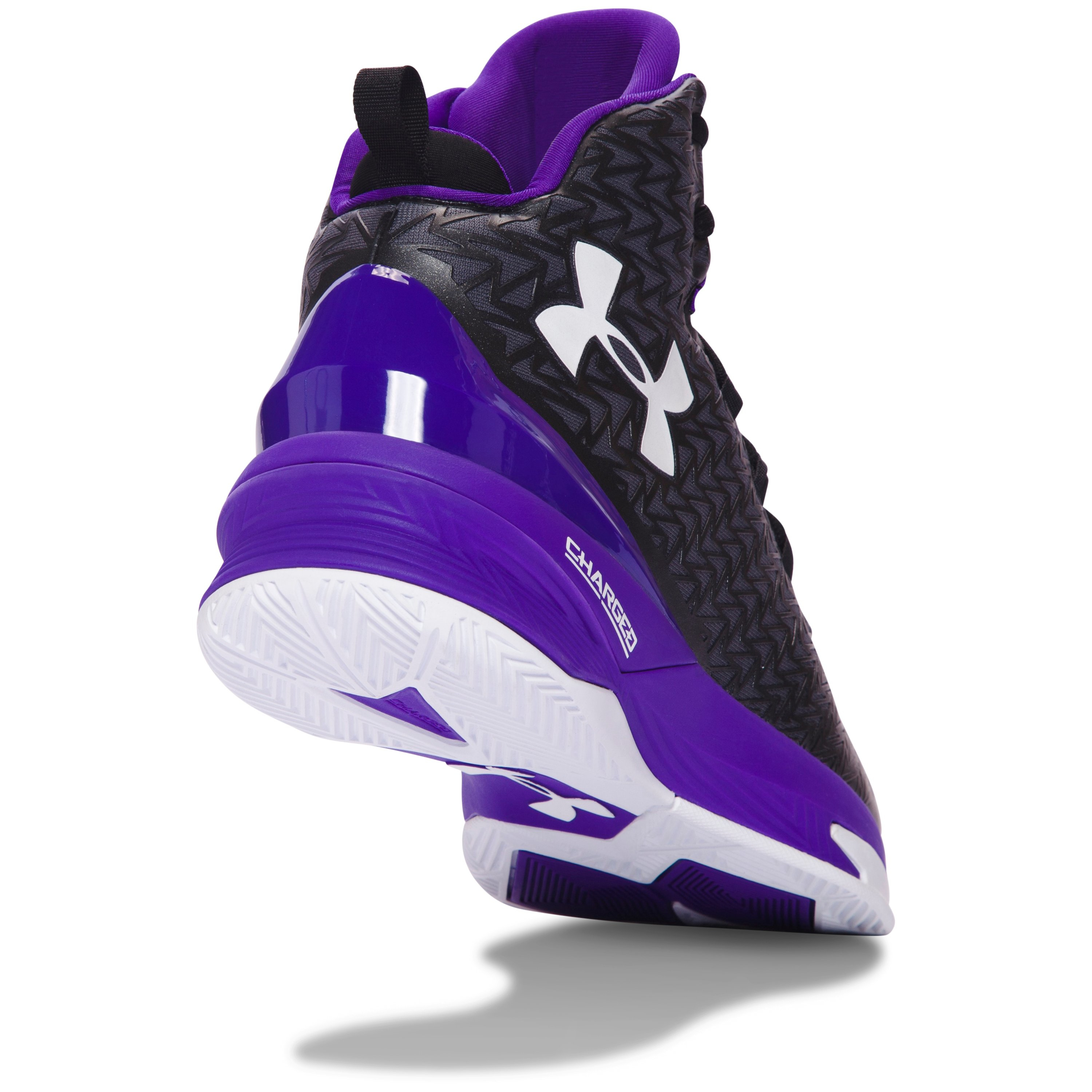 Purple under best sale armour basketball shoes